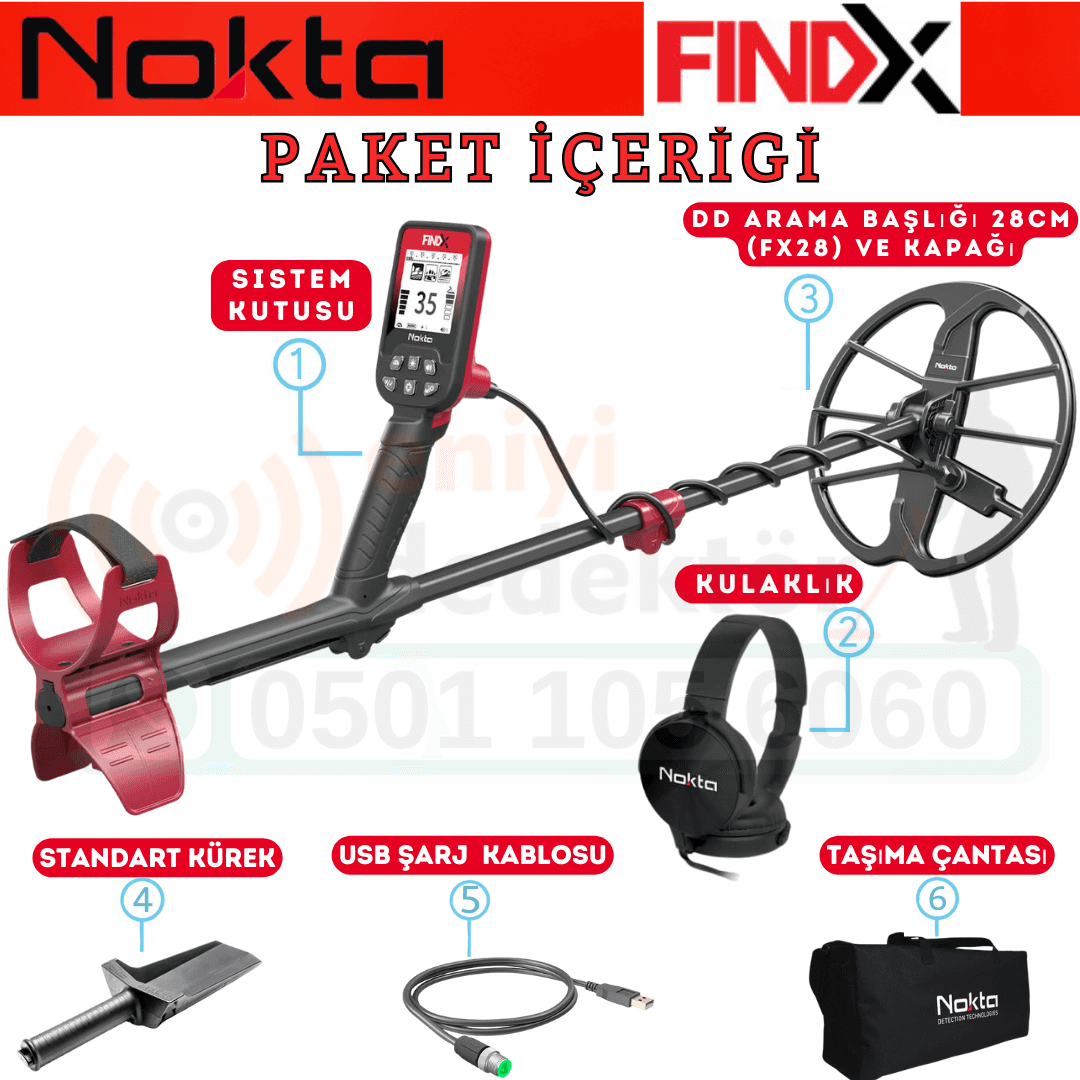 Nokta FINDX Dedektör