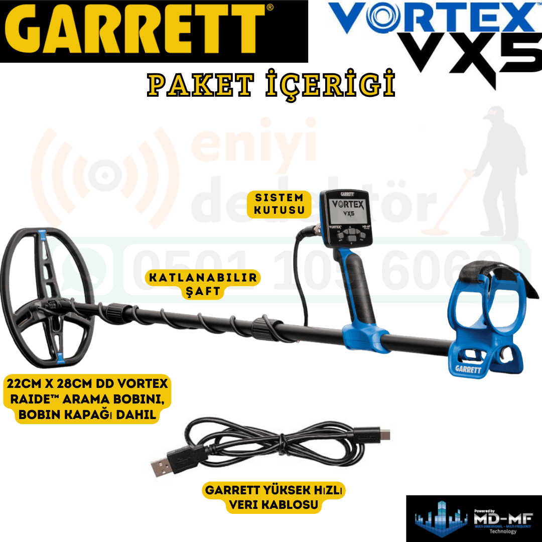 Garrett Dedektör Vortex VX5 Dedektör