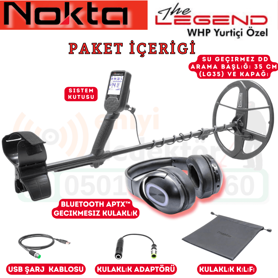 Nokta The Legend Dedektör Yurtiçi Özel