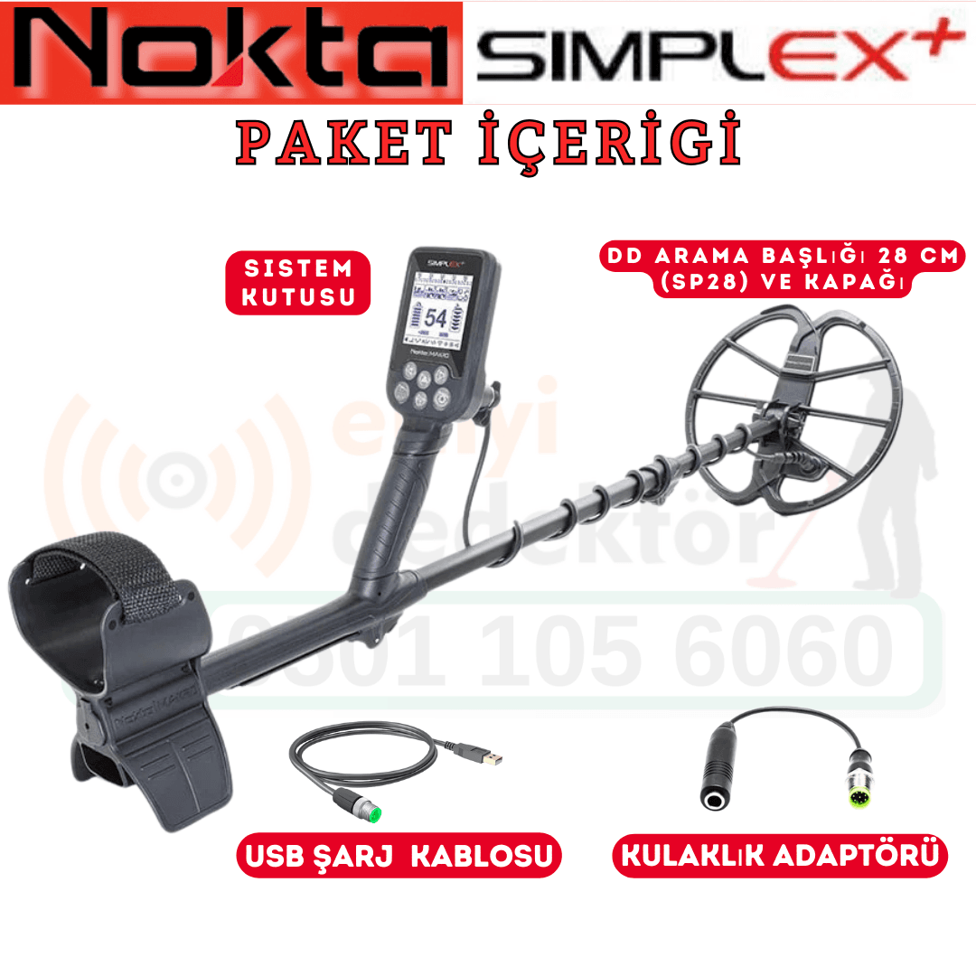 NOKTA Simplex+ Dedektör