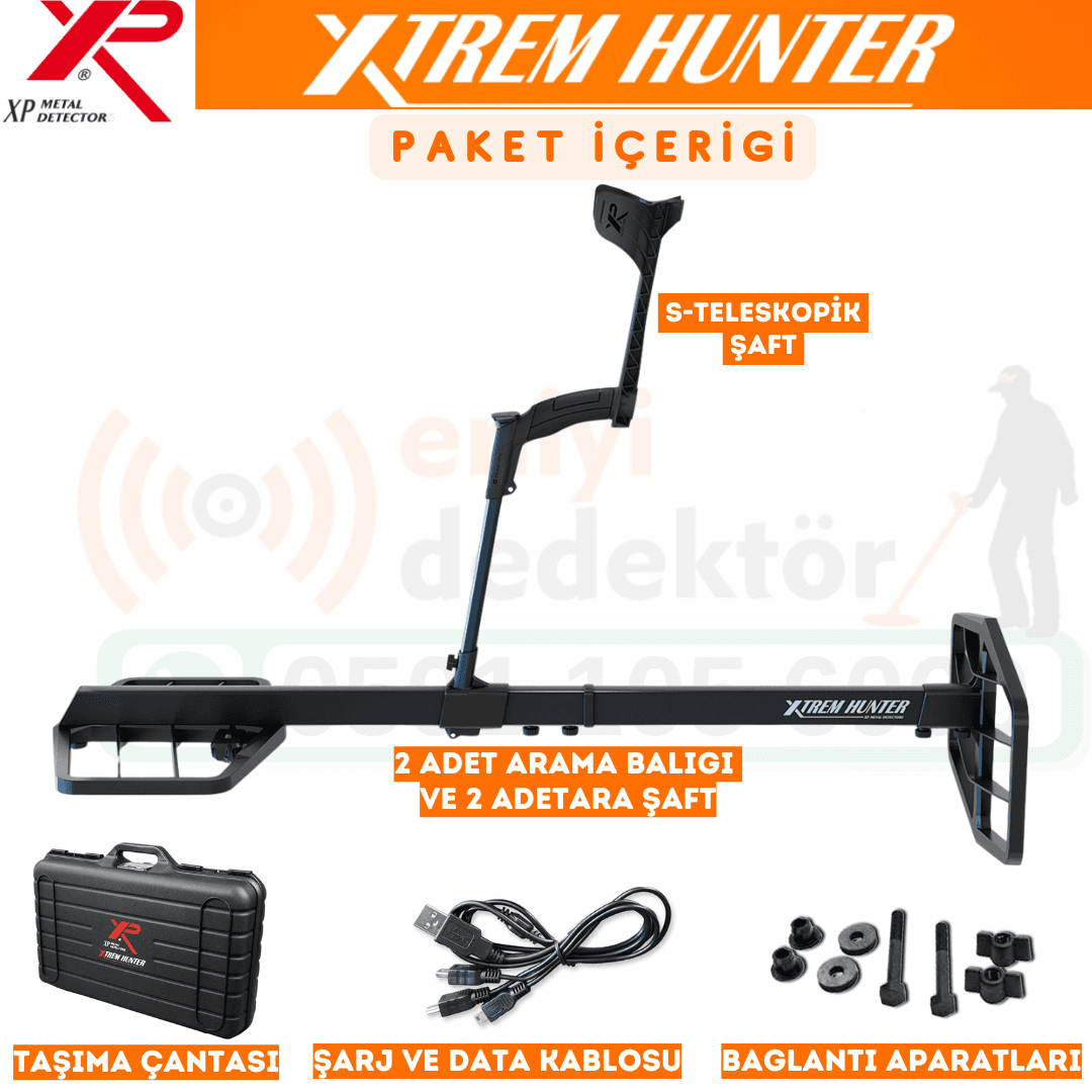 XP Dedektör Xtrem Hunter Dedektör - Sadece Başlık