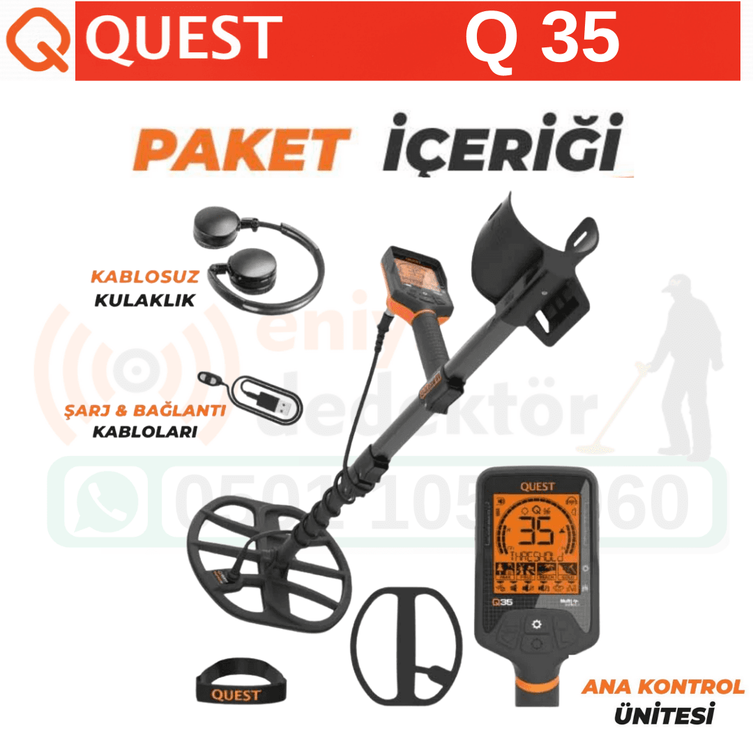 Quest Metal Detectors Quest Q35 Dedektör