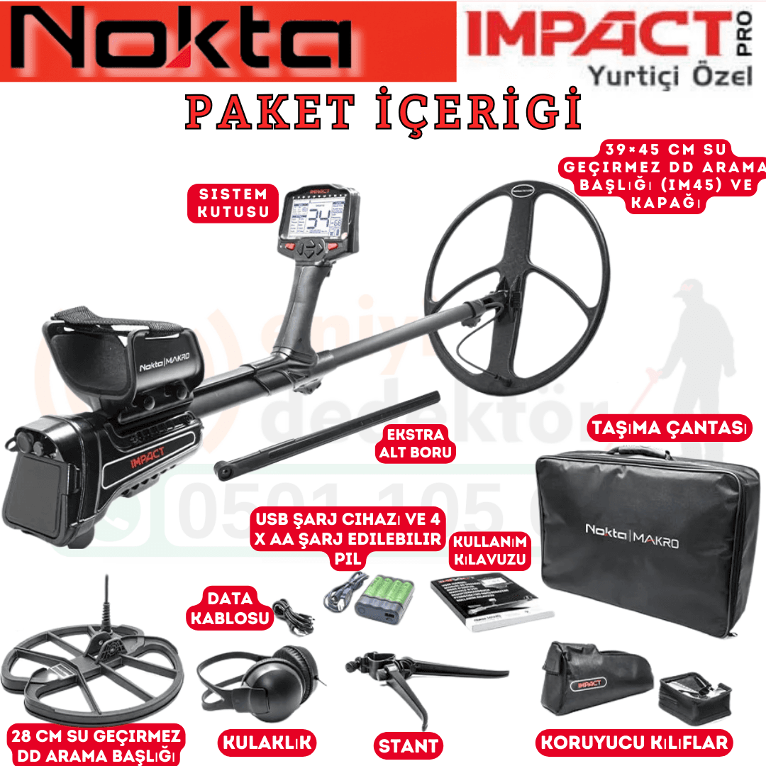 Nokta Impact Pro Yurtiçi Özel
